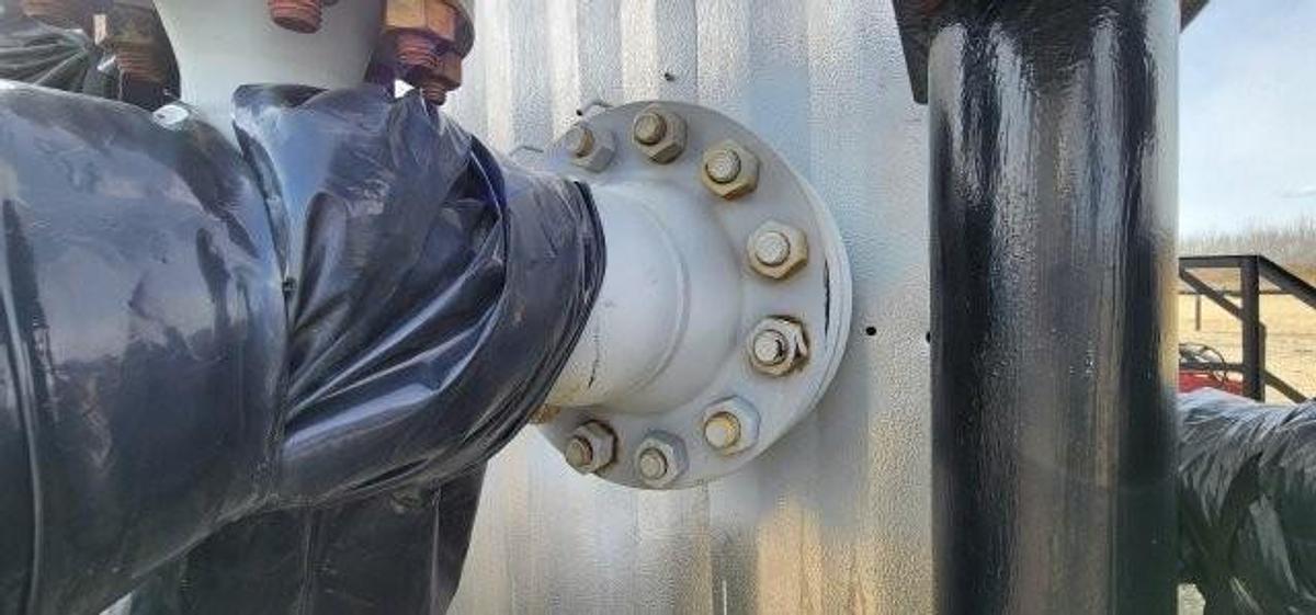 Used 2008 Access 48" x 15' Horizontal Separator Package