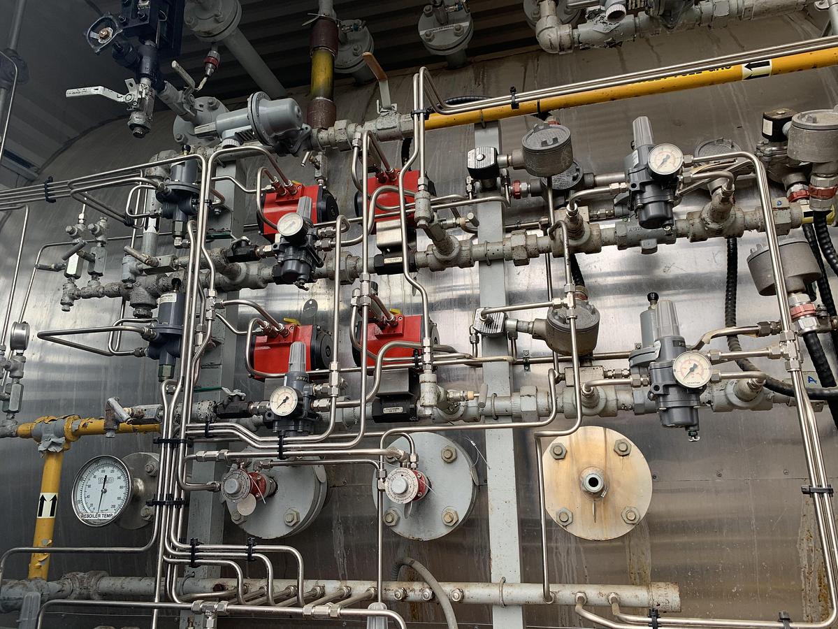 Used 1997 Cessco Amine Reboiler H-820