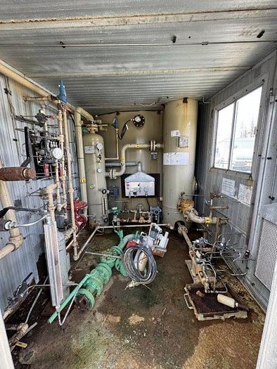 Used 24" Sweetening Skid w/ H20 Analyzer & 100bbl Tk