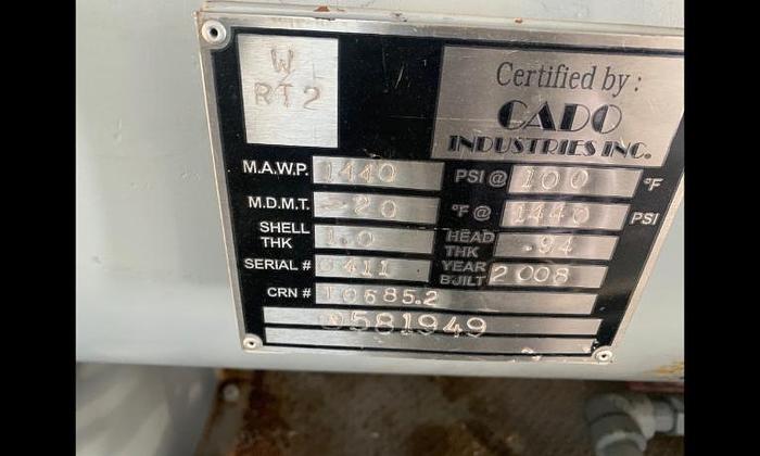 Used Cado Industries Separator