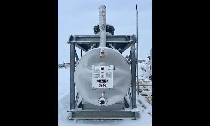 Used 64″ x 20′ 3000 USG Double Walled Sump Tanks