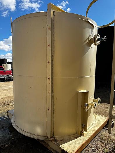 Used 60BBL Double Walled Internally Coated with Lower Skid