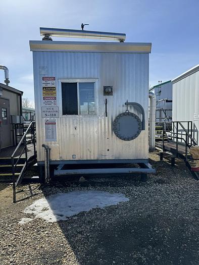 Used 2005 Argo 36"x10' Horizontal 3 Phase Separator Package