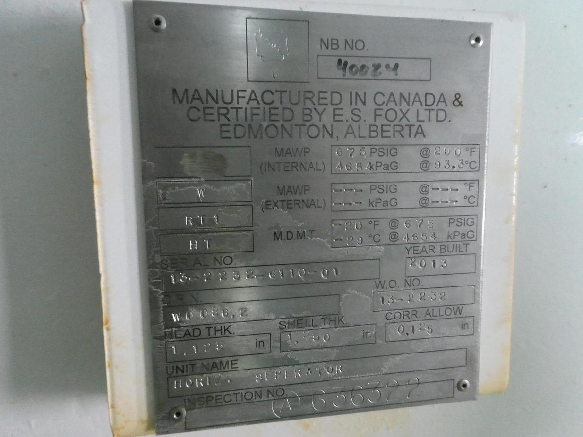 Used Weathorford 300 HP Quintuplex Plunger Pump Package with Horizontal Inlet Separator