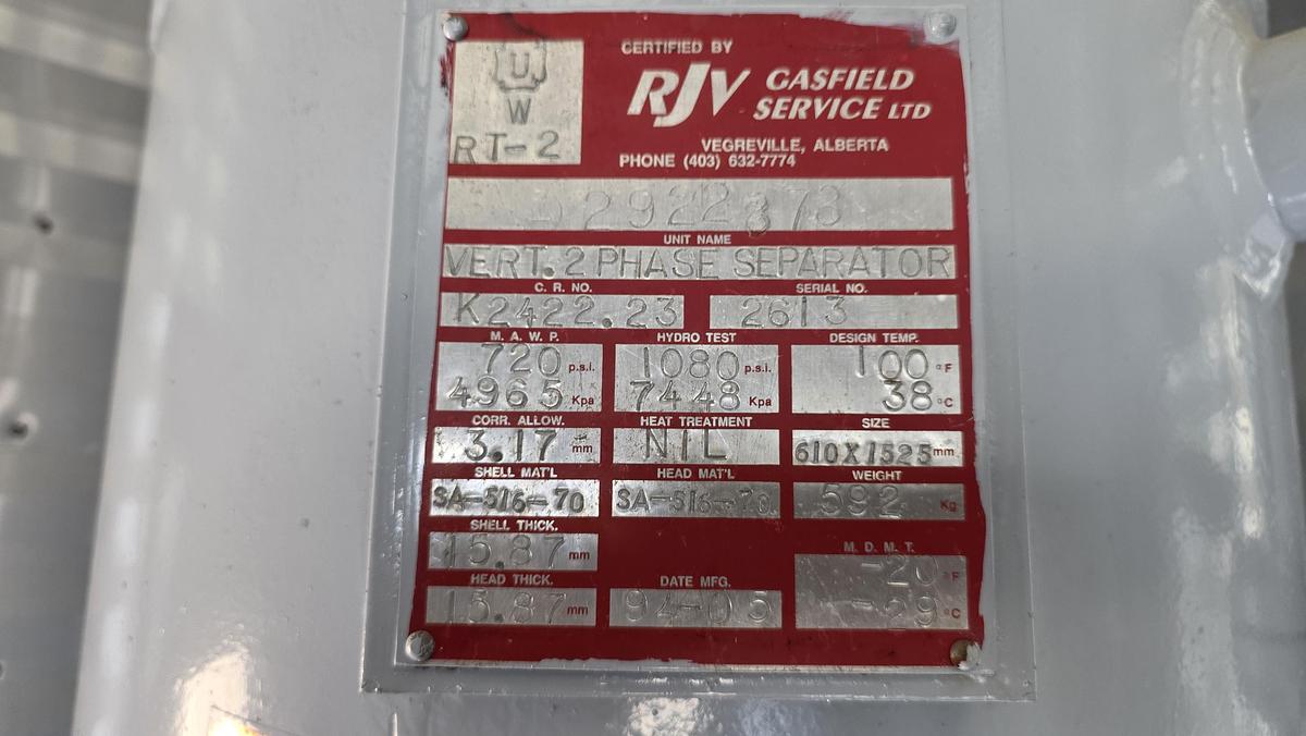 Used 1994 RJV Gas