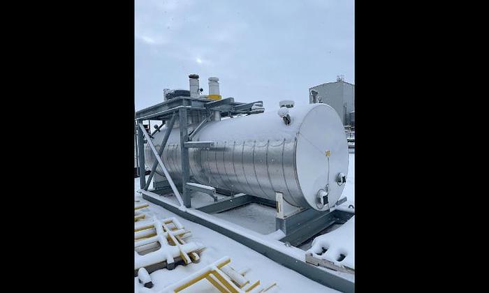 Used 64″ x 20′ 3000 USG Double Walled Sump Tanks