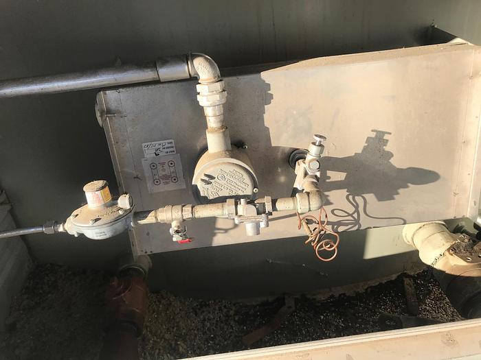 Used 200 BBL Double-Walled Metal Clad Tank