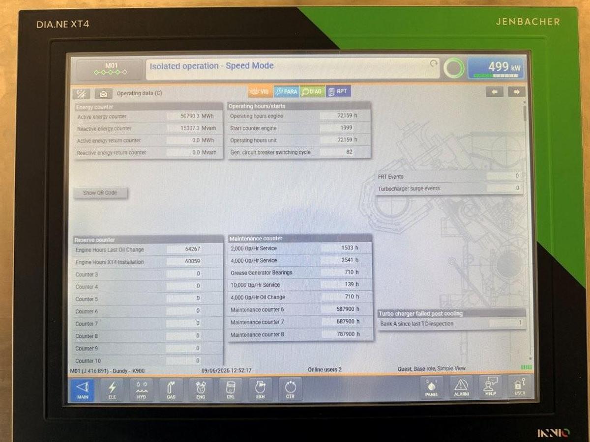 Used 2012 GE Jenbacher JGS-416