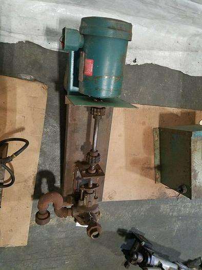 Used Reliance 3/4 HP 1140 RPM Electric Motor Tested ... Pump is in unknown condition