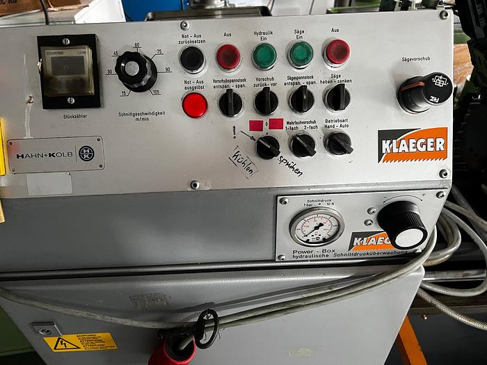 Gebraucht Bandsäge - Horizontal KLAEGER HBA S220