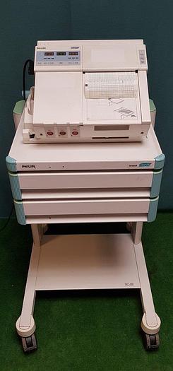 Gebraucht Philips Workstation mit M1353A Fetalmonitor und M1323A WagenCL