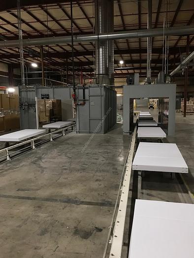 Used Custom Built Tow Line w/ Paint Booth & Oven