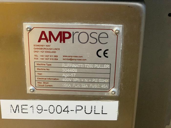 Used AMP-Rose Ruffinatti TZ60