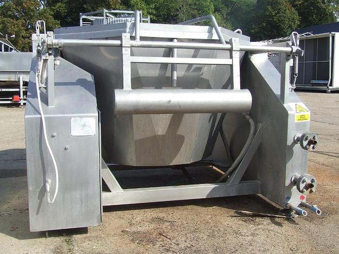 Used Tilting steam cooker, capacity 500 l