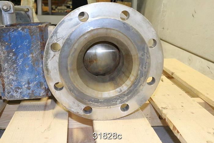 Used Neles Jamesbury 67150313600TTT2 6" Ball Control Valve #31828