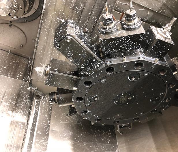 Used Gildemeister Twin 65 with Y axis and sub spindle