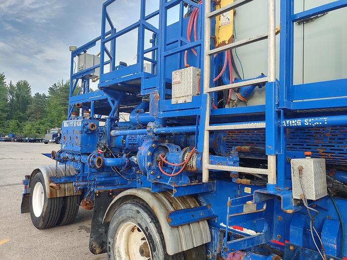 Used 2014 Cement Double Pump Trailer, BJ