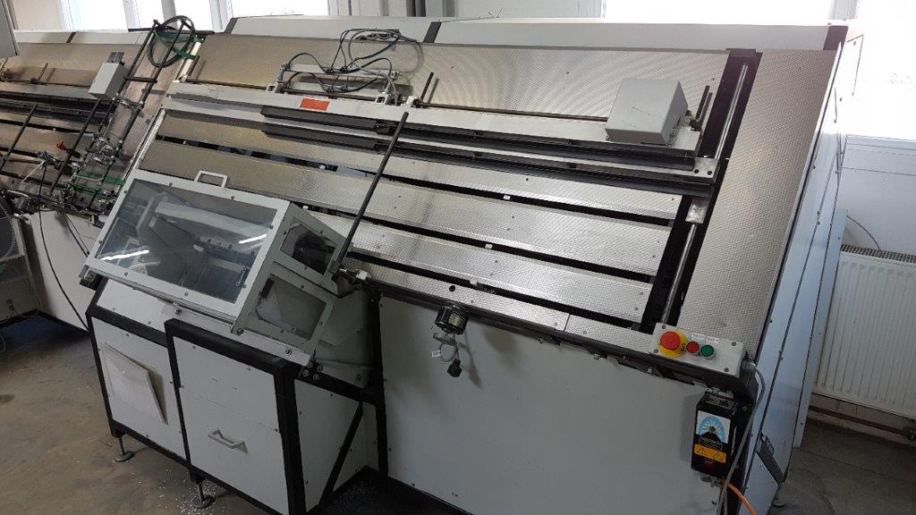 Used Renz Inline 500 fully automatic highperformance punching and binding system