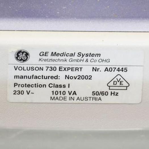 D'occasion ECHOGRAPHE GENERAL ELECTRIC VOLUSON 730 EXPERT 2002