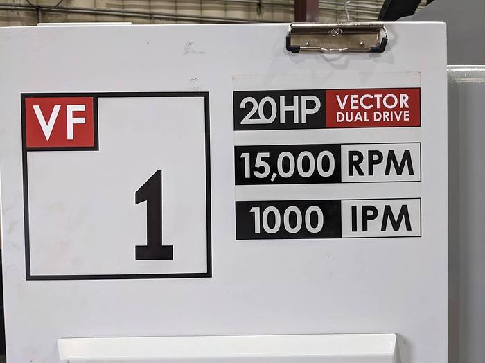 Used 2007 HAAS VF-1 5-Axis CNC Vertical Machining Center