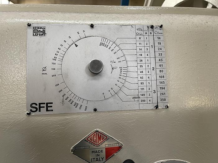 Ristrutturato Tornio Cnc LEOPOLDO PONTIGGIA SFE 800