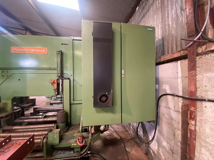 Used 2001 Peddinghaus BDL760/3 with Meba 400DG-700 Saw/Drill Line