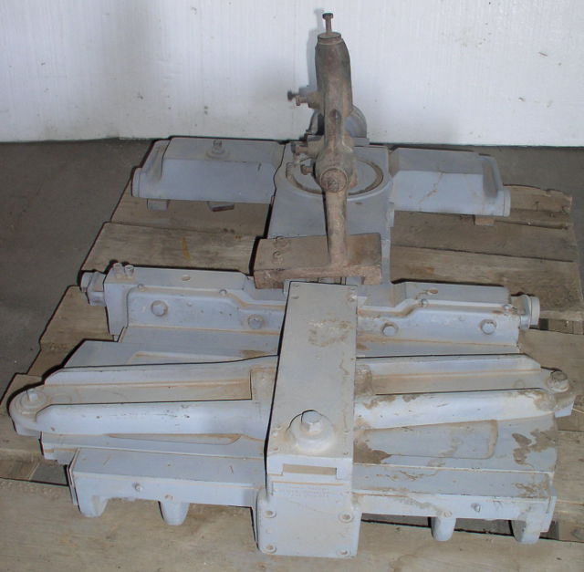 Used Monarch Lathe Saddle and Cross Slide Assembly w/ Taper Attachment