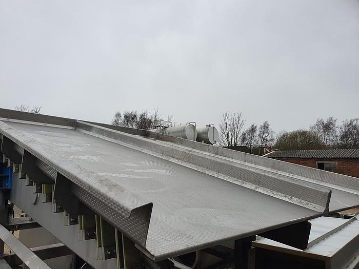 Used 2007 Kiremko Stainless Steel Vibratory Conveyor