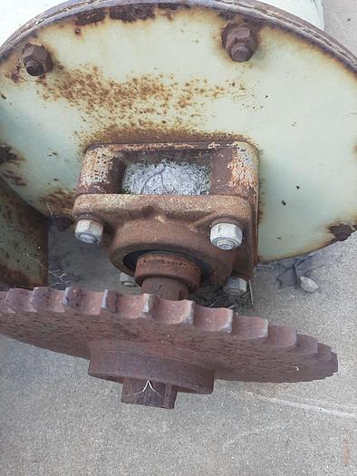 Used Conveyor, Screw, 8" X 5', C/st, Pacific, #Z228290