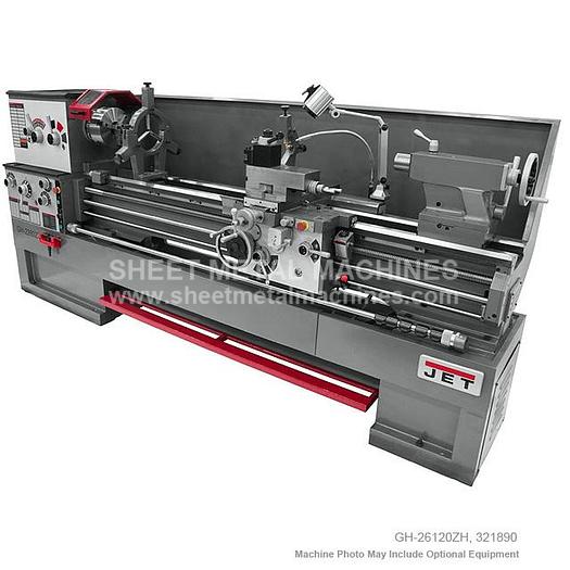 JET GH-26120ZH Geared Head Lathe 321890