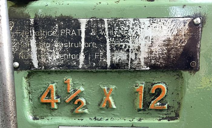 Buone Fresa per Filetti PRATT & WHITNEY 4 1/2 x 12