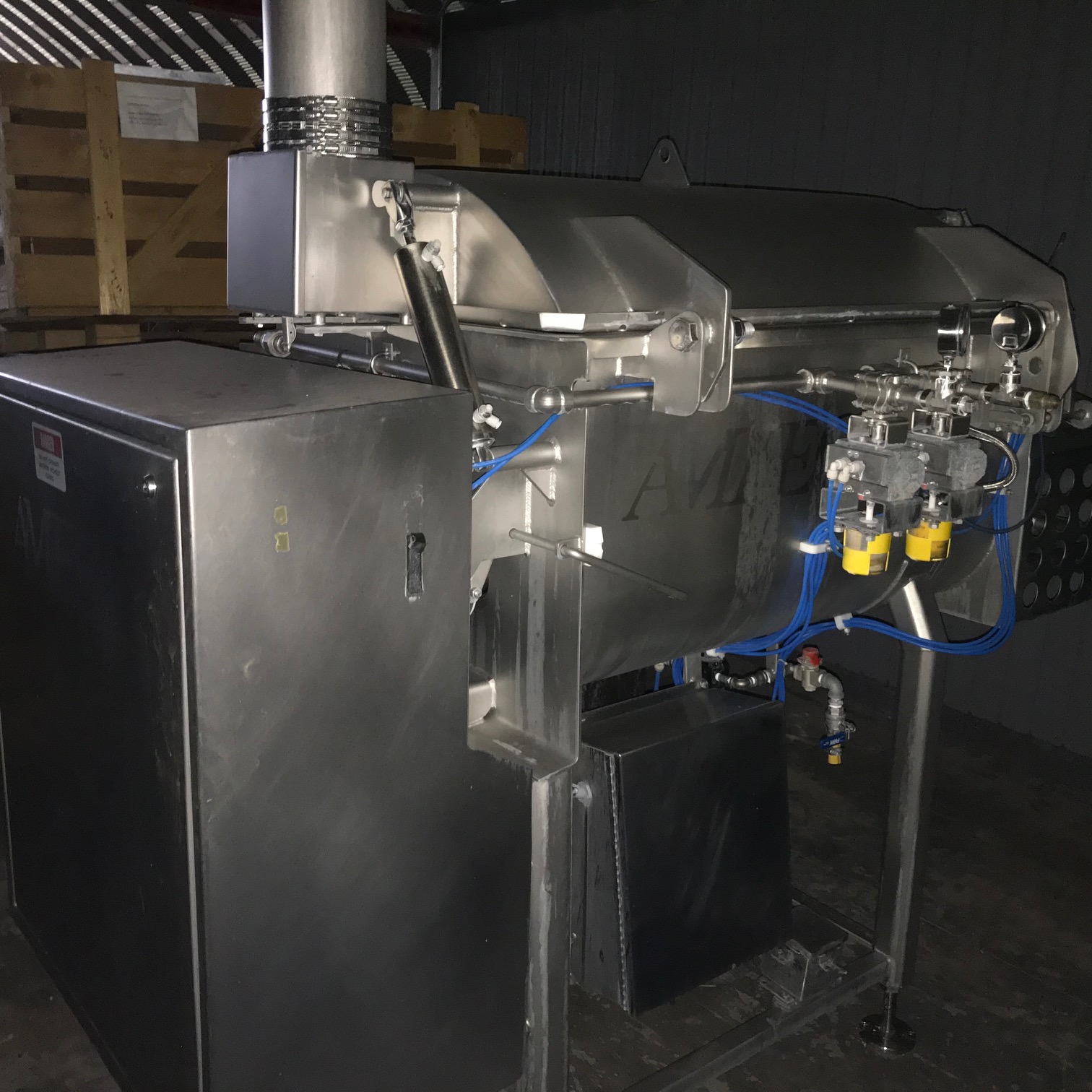 Used AMFEC AMERICAN FOOD EQUIPMENT COMPANY 510 MEAT MIXING MACHINE...