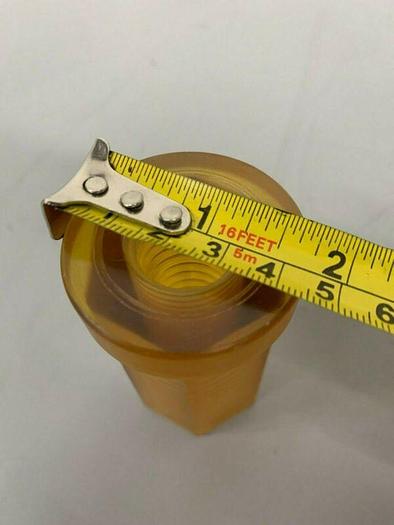 Used Cuno 3" x 1.5" Threaded Filter House Caps