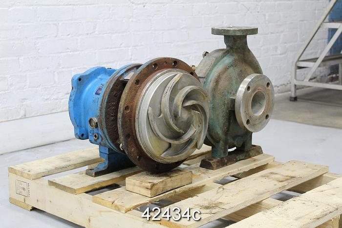 Used Goulds 3196 2x3x10 Pump #42434