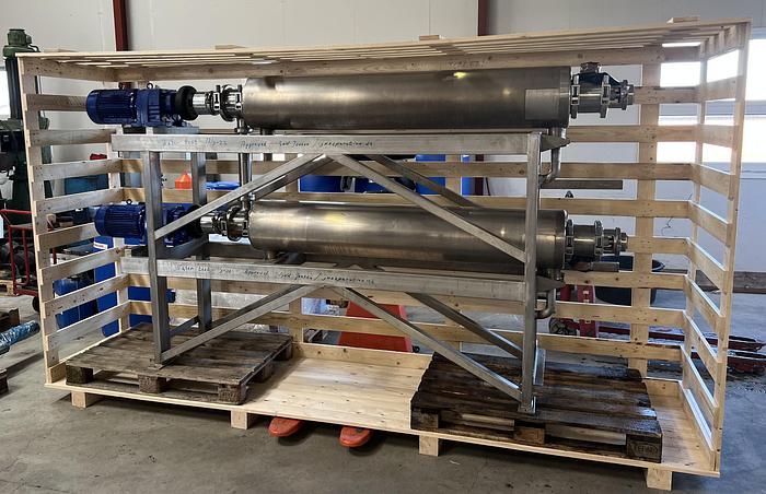 Refurbished 1999 CONTHERM Rack with 2 x horizontal Contherm unit, type 6"x9"