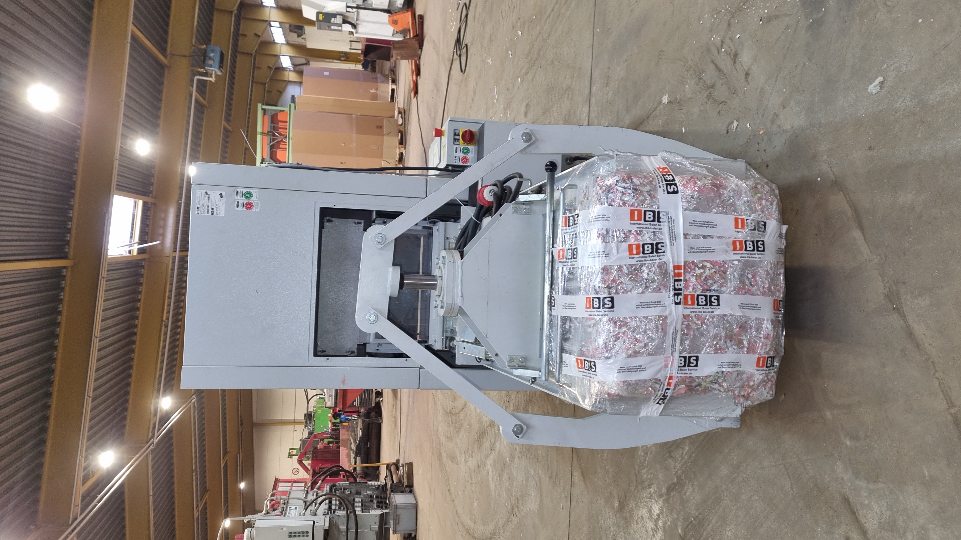 Used Schredder-Pressen-Kombination HSM Powerline SP 5088