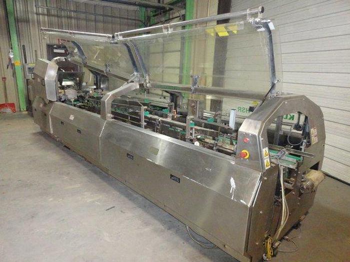 Used Kliklok Servo-Driven High Speed Rotary Endloader Cartoner; Md# Servo-HSR, 250 CPM