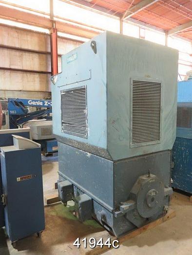 Used Siemens Induction Motor, 900 Hp, 595 Rpm, 2300 Volts #41944