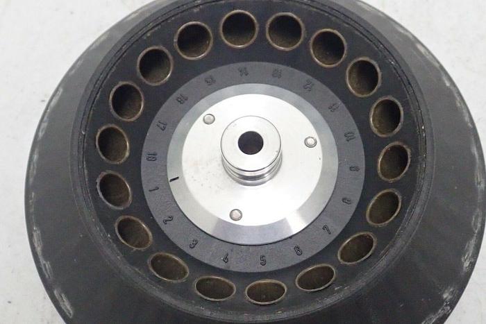 Used Tenax 18-Position Fixed Angle Rotor with Lid