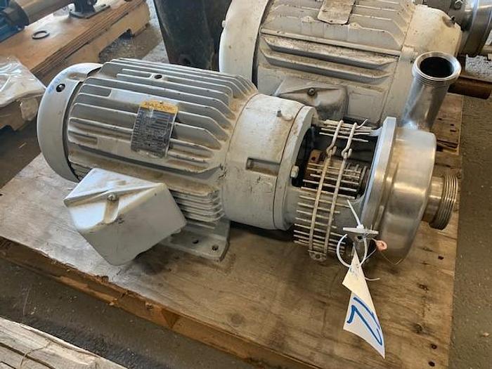 Used Waukesha/Cherry-Burnell Stainless Steel 3" x 2" Centrifugal Pump