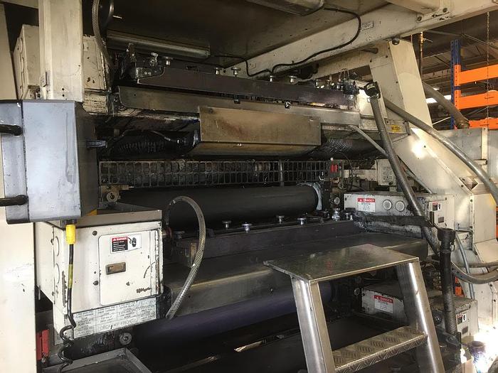 Used 40" (1.0M) PCMC VISION MAX 8 COLOR FLEXOGRAPHIC CI PRINTING PRESS