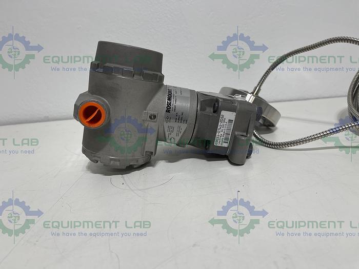 Rosemount 3051 Pressure Transmitter w/ Stainless Steel, Cord Flush Flanged Seal