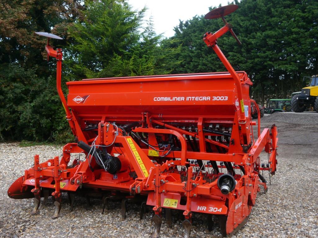 Used Kuhn Power Harrow Drill Combination
