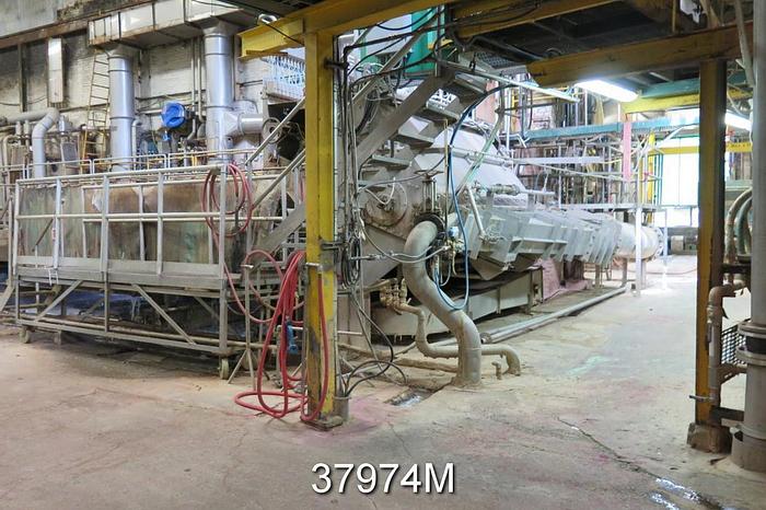 Used GL&V Paper Machine, 140.5" Wire Width, 120" Trim, 3000FPM, Jetmatic Fourdrinier #37974