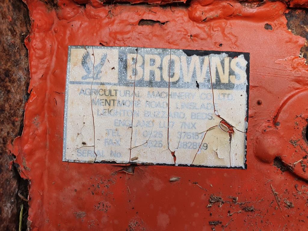 Used Browns Straw Chopper