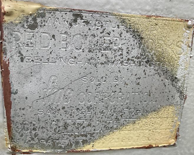 Used 1967 Reid Boiler Works Horizontal MIld Steel Retort