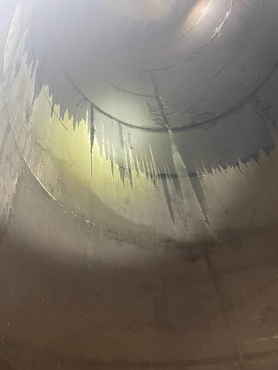 Used Stainless Steel 25,000 Gallon Vertical Tanks