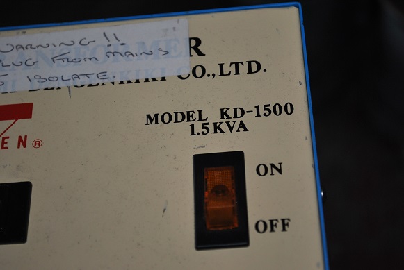 Used toyaden vacuum pump 100V  1.5KVA  shinku kiko diaphram valve  kd-500 : da-60D