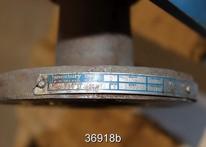 Used Neles Jamesbury 1.5" Ball Control Valve, 5150 31 3600 MT #36918