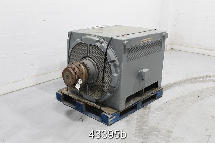 Used General Electric 400 HP A/C Motor, 715 Rpm, 4160 Volts #43395